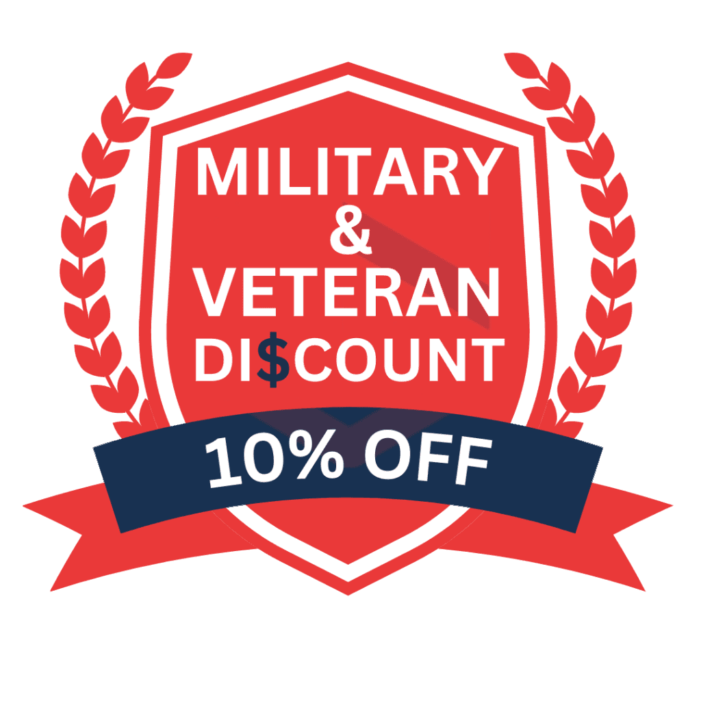 10% military & Veteran Discount from Gates Express